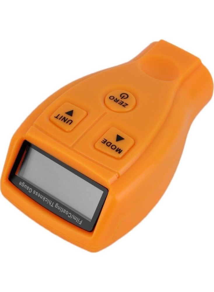 GM200A Orange Digital Paint Thickness Gauge - Portable Coating Thickness Tester for Cars - Image 2